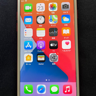 iPhone 7 Red 128 GB auの画像