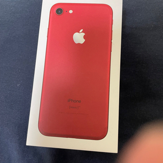 iPhone 7 Red 128 GB auの画像