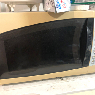電子レンジ(破損なし使える)  無料で差し上げますの画像