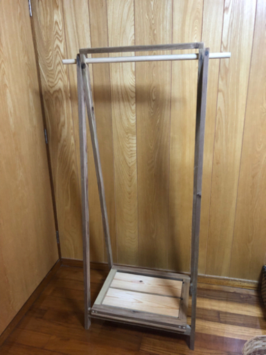 折りたたみ木製ラック