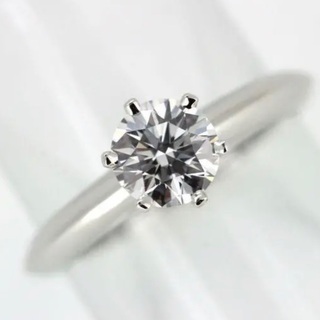 Tiffany♡ソリティア♡0.36ct♡美品♡ダイヤモンドリング♡の画像