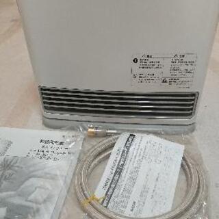 「決定しました」未使用ガスファンヒーター 未使用ホースの画像