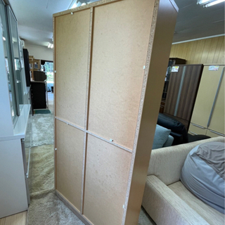 【リサイクルサービス八光　田上店　配達・設置OK】ナチュラル木目　本棚の画像
