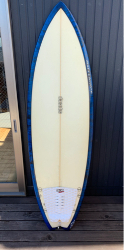 値下げしました！【HAPJACOBSサーフボード】5フィン　5'8f