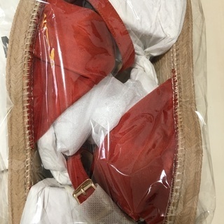 再値下♪LEPSIMレプシム新品タグ付き夏用サンダルSサイズレディースの画像