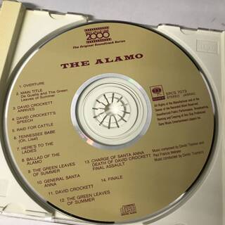 ⭕⭕⭕NY3/57 アラモ/オリジナルサウンドトラック ジョン・ウェイン The ALAMO ORIGINAL SOUNDTRACK ディミトリ・ティオムキン Dimitri Tiomkin⭕⭕⭕の画像