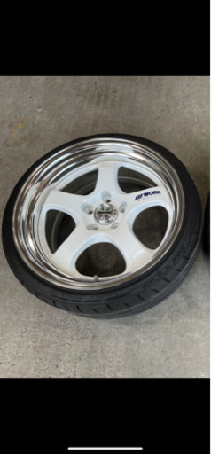 WORK マイスター S1R 18インチ 9J 新品タイヤ