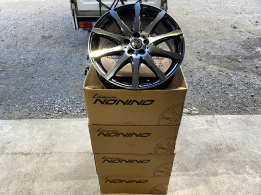 未使用品　レアマイスター　アルミホイール　7J +48 17インチ  5H100 プリウス　86 BRZ レガシィ　などに