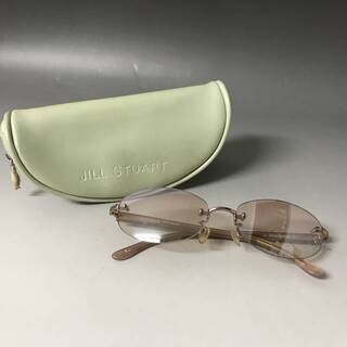 ⭕⭕⭕NI2/5　JILLSTUART ジルスチュアート UVカット グラデーション サングラス ピンク系 UV Peotection ストーン 花 眼鏡 フレーム⭕⭕⭕の画像