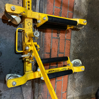 輪止め代車レッカー用の画像