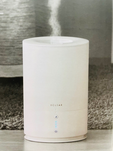 ★新品保管品　①ELECOM 加湿器　アロマディフューザー