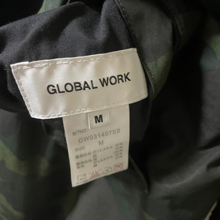 GLOBAL WORK コート　メンズ　リバーシブル　古着の画像