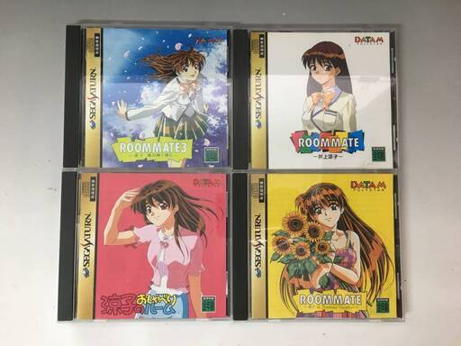 ⭕⭕⭕NI1/15　SS ルームメイト 井上涼子 シリーズ/ 涼子のおしゃべりルーム/ 風の輝く朝に/ イン サマーバケーション/ セガサターン ソフト⭕⭕⭕