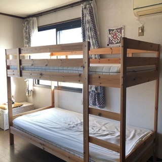 IKEA ベッド 二段ベッドの中古が安い!激安で譲ります・無料で IKEA ベッド 二段ベッドの中古が安い!激安で譲ります・無料で
