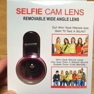 おまけ【未使用品】★SELFIE CAM LENS 携帯用広角レンズ★