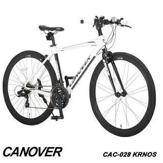 【ご成約済み】カノーバー クロスバイク 自転車  21段変速  ...