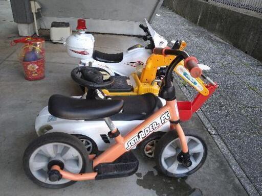 サンライダー　バイク　三輪車