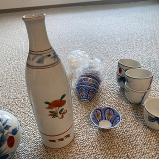 日本酒　徳利　とっくり　おちょこ　お猪口　ぐい呑みの画像