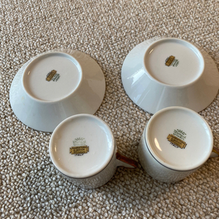 【取引中】イタリア製　コーヒーカップ　コーヒーソーサーの画像