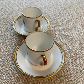【取引中】イタリア製　コーヒーカップ　コーヒーソーサーの画像
