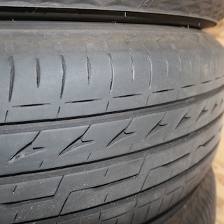 170系シエンタ純正スチールホイール +　BS REGNO GR -XII 185/60R15の画像
