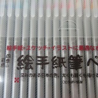 絵手紙筆ペン　新品の画像