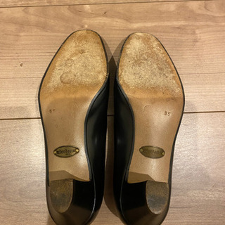黒パンプス差し上げますの画像