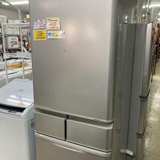 【リサイクルショップどりーむ荒田店】期間限定１割引き中！9680　冷凍冷蔵庫　シャープ　414L　2012年製　SJ-ES41W-S　室内きれい　前面キズ有