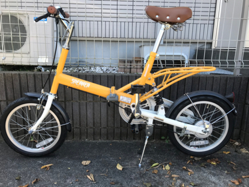 ブリヂストン　スニーカー　折りたたみ自転車　美品　16インチ