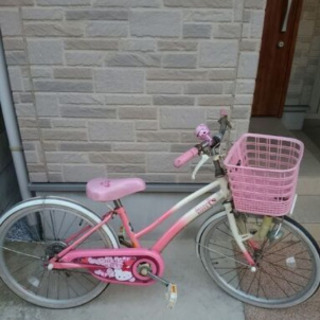 自転車　ブリヂストン　子供用　20インチ　ハローキティ　サンリオ