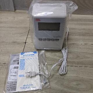 マックス　タイムレコーダー　ER-110S5W　電波時計　未使用