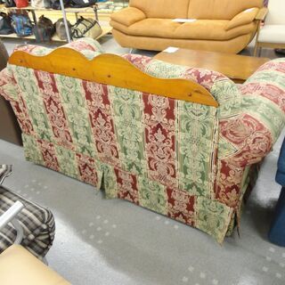 ゴージャスアンティーク風ソファ　２人掛けソファ　モノ市場半田店 131の画像