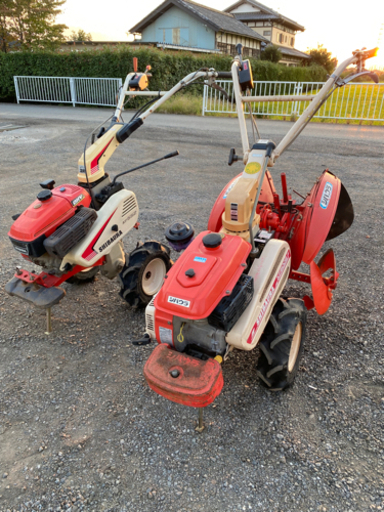 ☆シバウラ管理機/耕運機KF500S & KF552 (2台セット)☆ (ビー