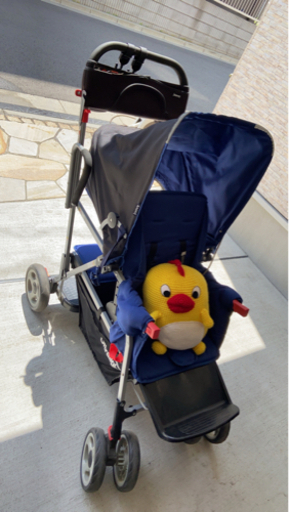 ベビーカー　2人乗り用　美品　