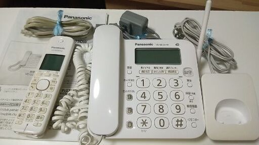 パナソニック VE-GD23DL 電話機 子機 取説 コード付