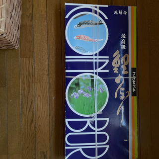 鯉のぼりセット　決まりました
