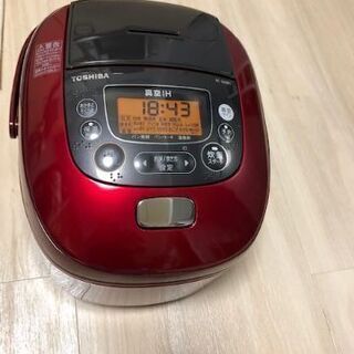 ☆東芝　真空IH保温釜　RC-10VRG　グランレッド☆　(最終...