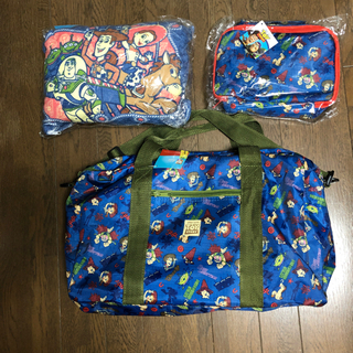 【お値下げ★未使用】トイストーリー３点セット（バッグ他）