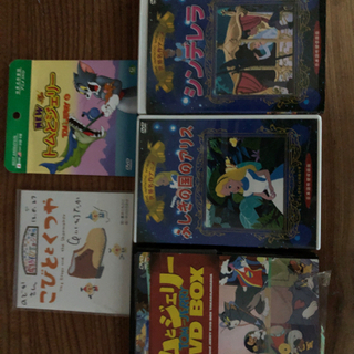 無料✨子ども向けDVD5枚 CD1枚