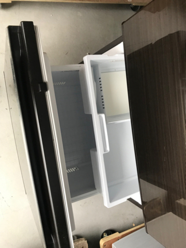 【名古屋市郊外配送可能】三菱電機 3ドア冷蔵庫 MR-CX37D-BR 2019年製 
