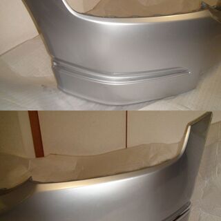 ★美品★ホンダ工場出荷時塗装済品★オデッセイRB1/RB2前期★純正フロントバンパー★サテンシルバー・メタリック（ＮＨ６２３Ｍ）の画像
