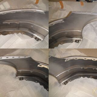 ★美品★ホンダ工場出荷時塗装済品★オデッセイRB1/RB2前期★純正フロントバンパー★サテンシルバー・メタリック（ＮＨ６２３Ｍ）の画像