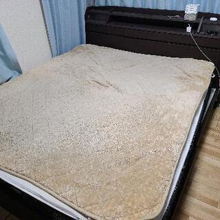 クイーンサイズベッド(ニトリ)　トゥルースリーパー付き