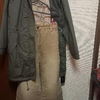 (お取引中)値下げ💴5Lモッズコート☆大きいサイズ(新品)の画像
