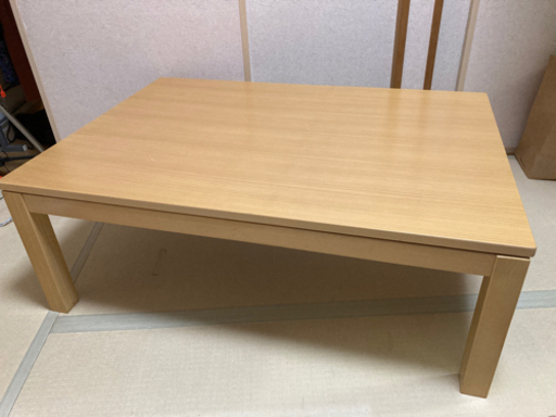 美品　無印良品　こたつ　電熱部分清掃済み　取引中