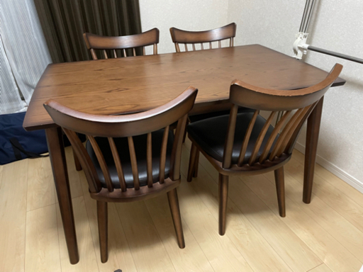 ダイニングテーブル&椅子4脚セット