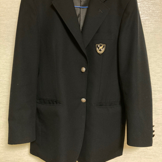 延岡学園　男子制服　ブレザー、ズボン、バッグ