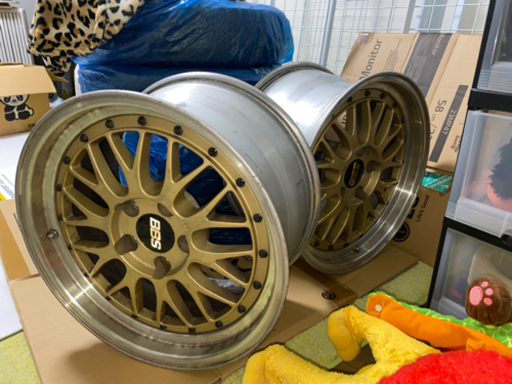 BBS LM 17インチ 114.3 9J＋40 VIP スペア等に 2本