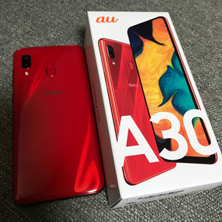 GALAXY A30 赤　2年程使用