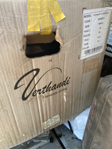Verthandi YH-S25新中古ホイール4本セット16インチ5穴